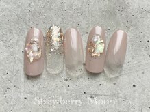 サロンストロベリームーン(Salon Strawberry Moon)/シェルデザイン￥7980