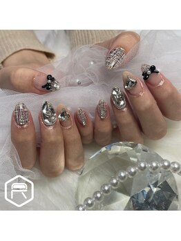 レディスペネイル ノウラ 名駅店(Redispe nail NouRa)/ツイードネイル