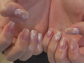 桜*マグネットネイル