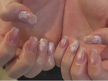 コモズネイル(komosnail)/桜*マグネットネイル