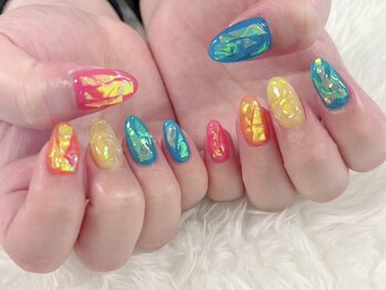 メルシー 堀江店(Merci)/カラフルネイル