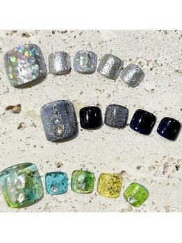 ウープスネイル 北上パル店(OopsNAIL)/フットアート