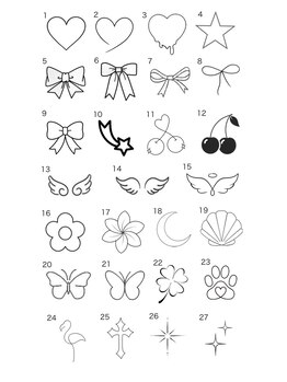 ダイヤモンドリリー キートス(Diamond Lily kiitos)/ワンポイントデザイン3cm