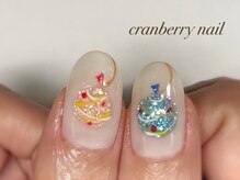 クランベリーネイル 代官山 恵比寿(cranberry nail)/夏ネイル！パラジェル