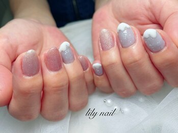 リリーネイル(lily nail)/雪ネイル