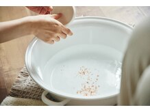 テアテ 東村山(teAte)の雰囲気（足湯は施術時間に含まれませんので、より、ゆっくり出来ます。）