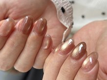 レトネイル レトネイル 大阪梅田(reto nail)/マグネット/秋ネイル/うるちゅる
