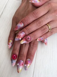 オリジナルパーツネイル