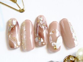 シンプル★シェルネイル