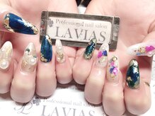 プロフェッショナル ネイルサロン ラヴィアス(LAVIAS)/【スカルプ】10本アートし放題