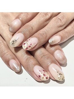 カラン 焼津店(CALIN)/フラワーグラデーション