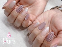 ピュア(Pure)/ツイードネイル