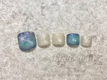 ミオリィ(meoli)/フット　ワンカラー＋マグネット