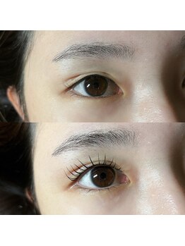 リュミエール(lash&brow lumiere)/マツエク　フラットラッシュ