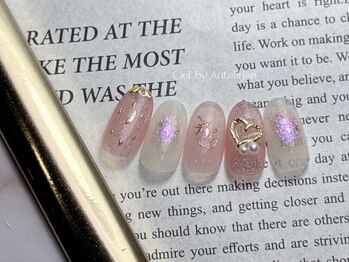 ちゅるんといちごネイル