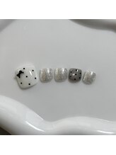 アイコニック ネイルアンドアイ 長久手店(ICONIQ nail&eye)/6月定額フットデザイン