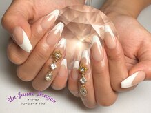 アン ジョーヌドラゴ/ロング☆フレンチネイル