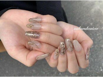サロンドアイコ (Salon de aico)/□ニュアンスネイル□