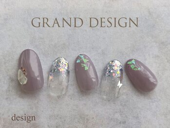 グランドデザイン 穂積店(GRAND DESIGN)/キラキラニュアンスネイル
