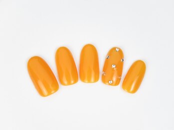 ネイルサロン ディーバ ギンザ(Nail salon Diva GINZA)/One color plus(ストーン)