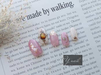 ワイネイル(Y.nail)/アンティーク風ネイルデザイン