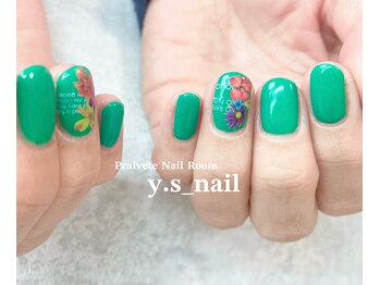 ワイズネイル(y.s nail)/フラワーネイル