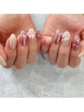 レジアント(Rediant)/ピンクミラーネイル