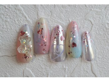 ココネイル/ミラーネイル