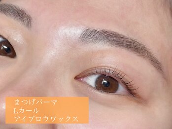 ピピポ ネイルアンドアイ 豊岡店(PIPIPO NAIL&EYE)/まつげパーマ+眉ワックス