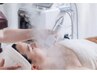 【毛穴美肌★】超音波+毛穴洗浄+小顔手技+デコルテ■パック&ヘッド付き 60分