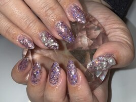 グリッターネイル