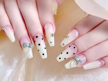 ラベンダーネイル(Lavender nail)の雰囲気（SNSで話題のワンホン、韓国ネイルなど幅広く楽しめる◎）