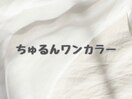 ちゅるんワンカラー　￥3,980