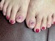 ラズリチタ(Lazulicita)の写真/【高技術×豊富なデザイン】理想のフットネイルを叶える技術力&メニュー☆(¥6050/¥6380/¥7370/¥8250)