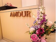 ビューティサロン アムール(BEAUTY SALON Amour)の雰囲気（アロマの香りとヒーリングミュージックに包まれる癒し空間♪）