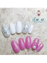 ネイルサロン 阡夜一夜/シェル☆シュガーマーメイド