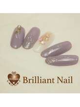 ブリリアント/【new】パープルデザイン♪