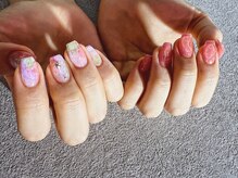 シー(Shhh...)/水彩&ピンクフラッシュ