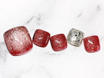 WRネイルズ(WR Nails)/【FOOT】シンプル定額