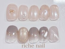 リッシュネイル 新百合ヶ丘店(riche nail)/トレンドデザインコース