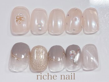 リッシュネイル 新百合ヶ丘店(riche nail)/トレンドデザインコース