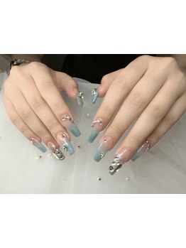 長さ出しのできるサロン