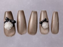 ジェミーネイル シンジュク(Jemiy nail shinjuku)/ブラウンマグワンホンバラ￥8480