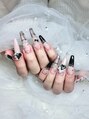 ベアトリーチェ 新宿西口(Beatrice) チェックネイル/オタ活ネイル/キラキラネイル/ロングネイル