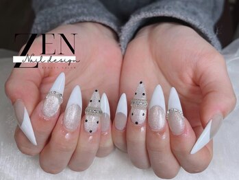 ゼン ネイル デザイン 池袋(ZEN NAIL DESIGN)/* 長 さだしやり放題×つけ放題