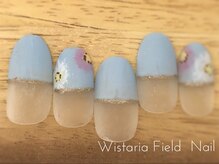 ウィスタリアフィールドネイル MONAD店(WISTARIA FIELD)/フラワーアートネイル