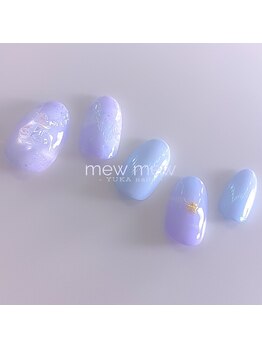 ミュウミュウ ミナミアオヤマ(mewmew minamiaoyama)/Aurora Blue bear