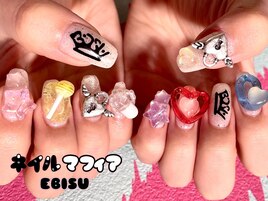 推しロゴネイル
