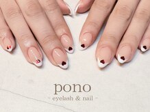 ポノ(pono)/フレンチネイル/ハートネイル