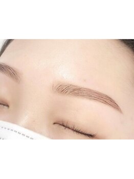 アイブロウメニューがあるサロン